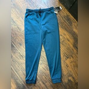 MSX Michael Strahan Mens Fargo Blue Premium Stretch Joggers size XL 18/20 <182>>
